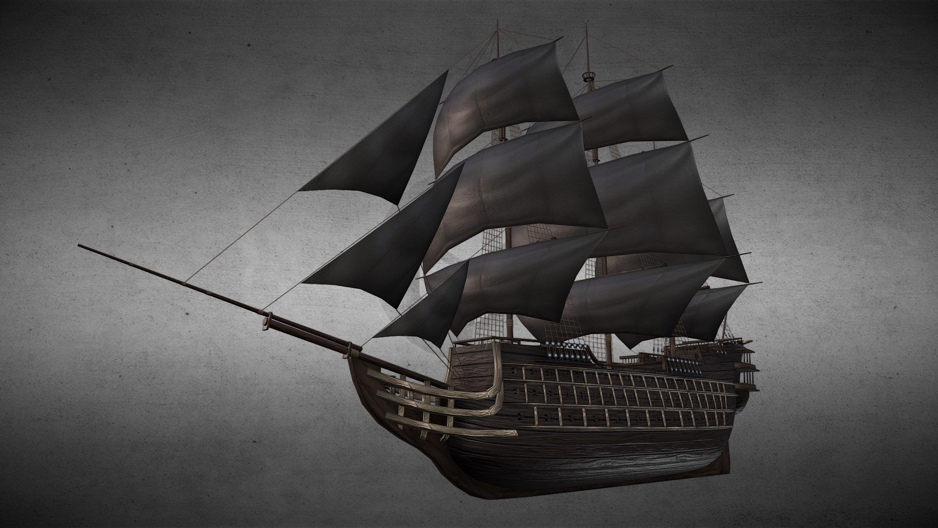 a Ship partially inspired to the &ldquo;Flying Dutchman