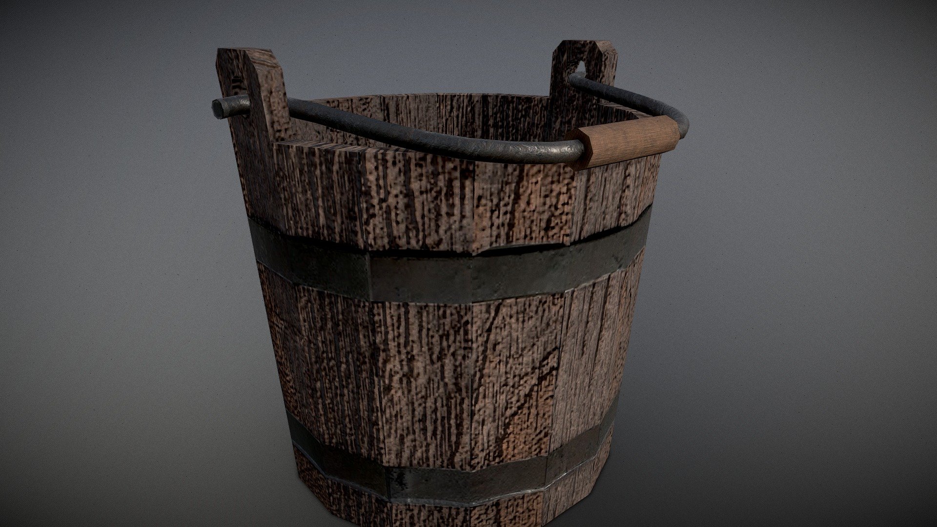 Bucket. just bucket - 3D model by be a fish (@be_a_fish) 3d model