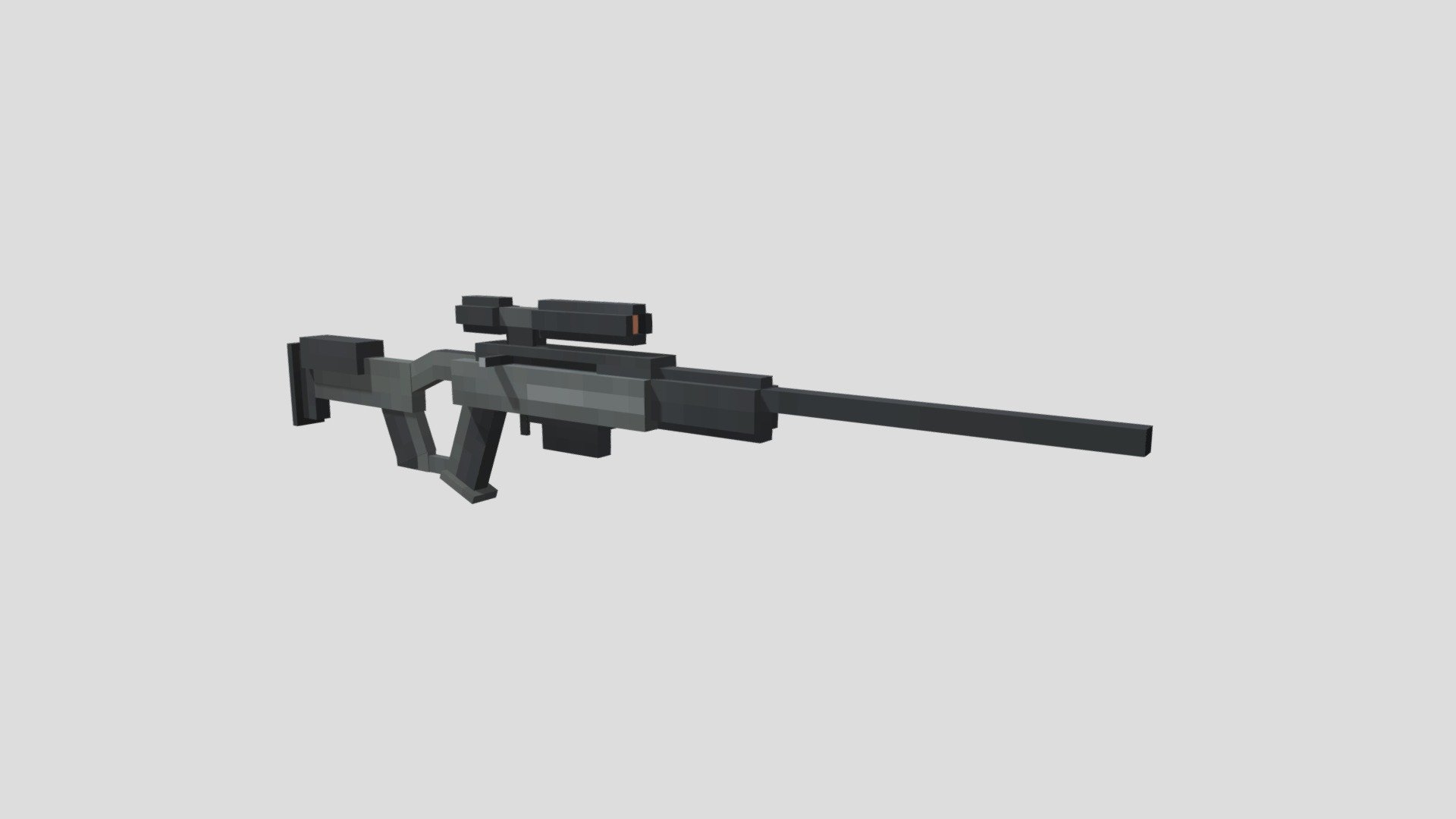 Sniper Rifle - 3D model by metadata_0 3d model