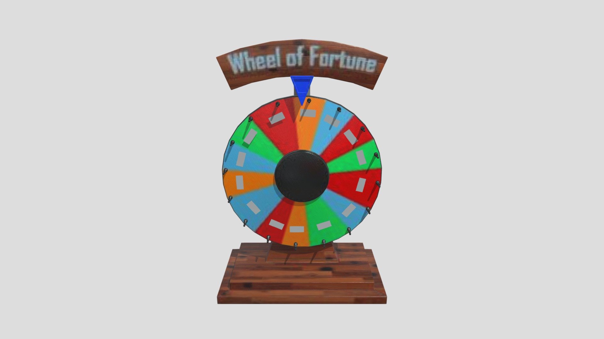 Wheel of Fortune - Wheel of Fortune - Download Free 3D model by nyu_grad_alley_2020 3d model
