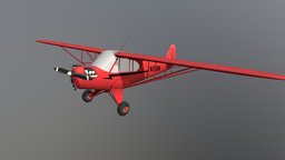 Piper Cub aircraft, piper, cub, plane
