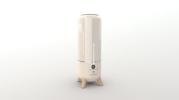 6 liter large capacity humidifier fbx, substancepainter, blender