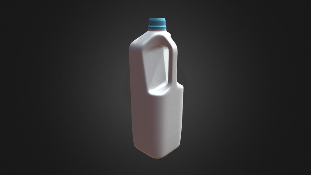 Detergent Bottle - 3D model by Haithem 3d model