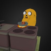 Adventure Time toon, time, adventure, jake, song, bacon, tune, pancakes, cartoon