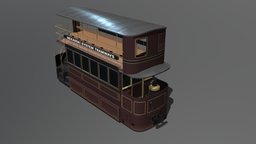Mekarski Double Decker Tram