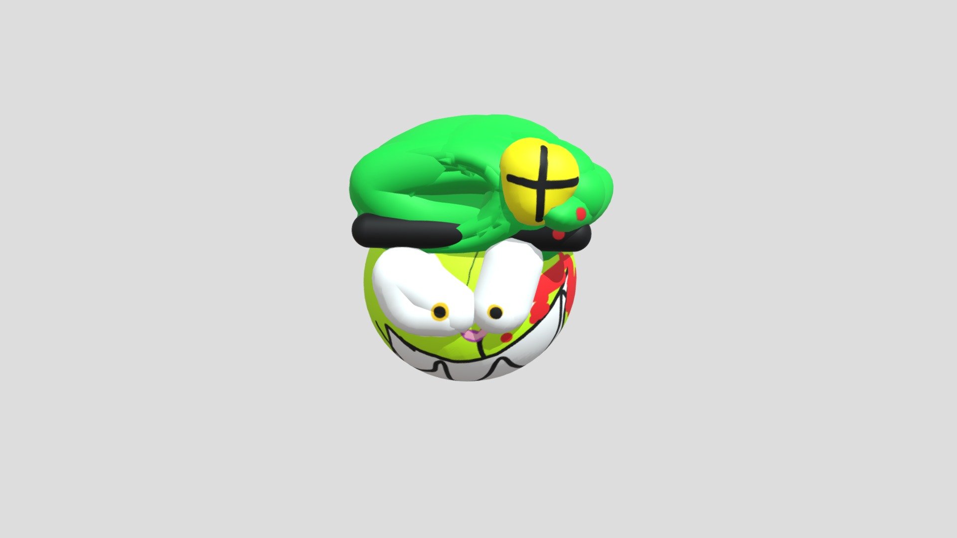 happy tree friends cool - Head Flippy - 3D model by sushkov.nikkita 3d model