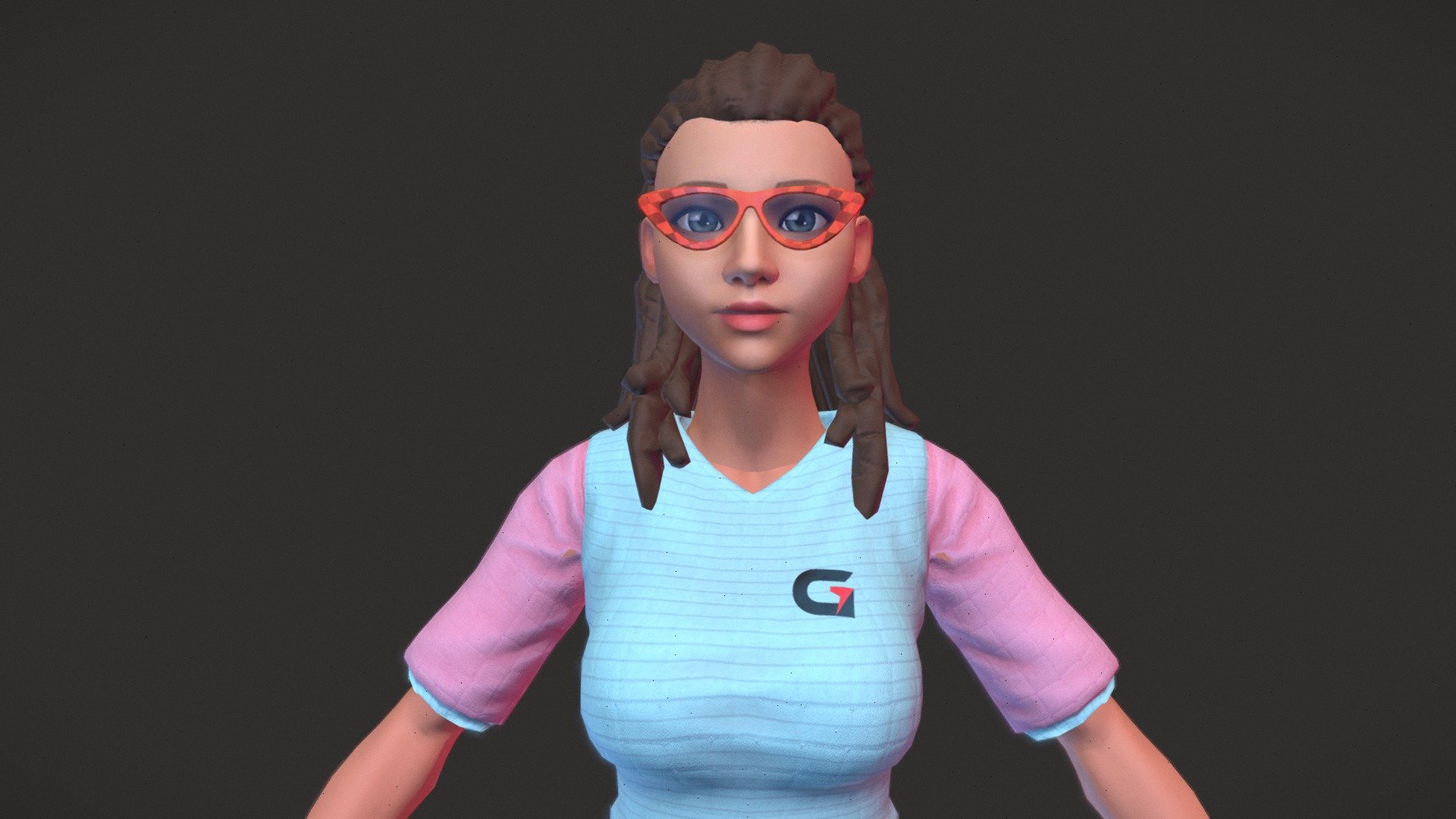 New Avatar make Avatar for readyplayer.me app - AKOI - Download Free 3D model by GIANTY 3d model