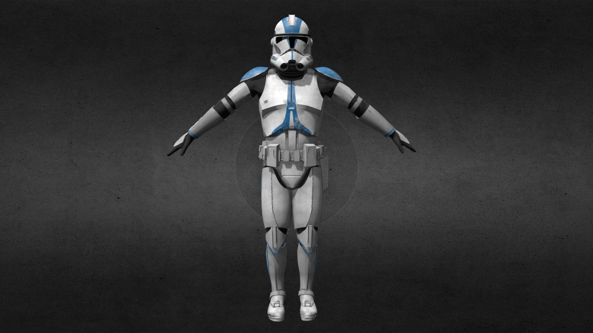 This is the same model as my Updated P2 Clone, but with a 501st skin.

Join the Discord! https://discord.gg/J6Y2SqW - Clone Trooper Phase2 (501st) - Download Free 3D model by Marr Velz (@marr_velz) 3d model