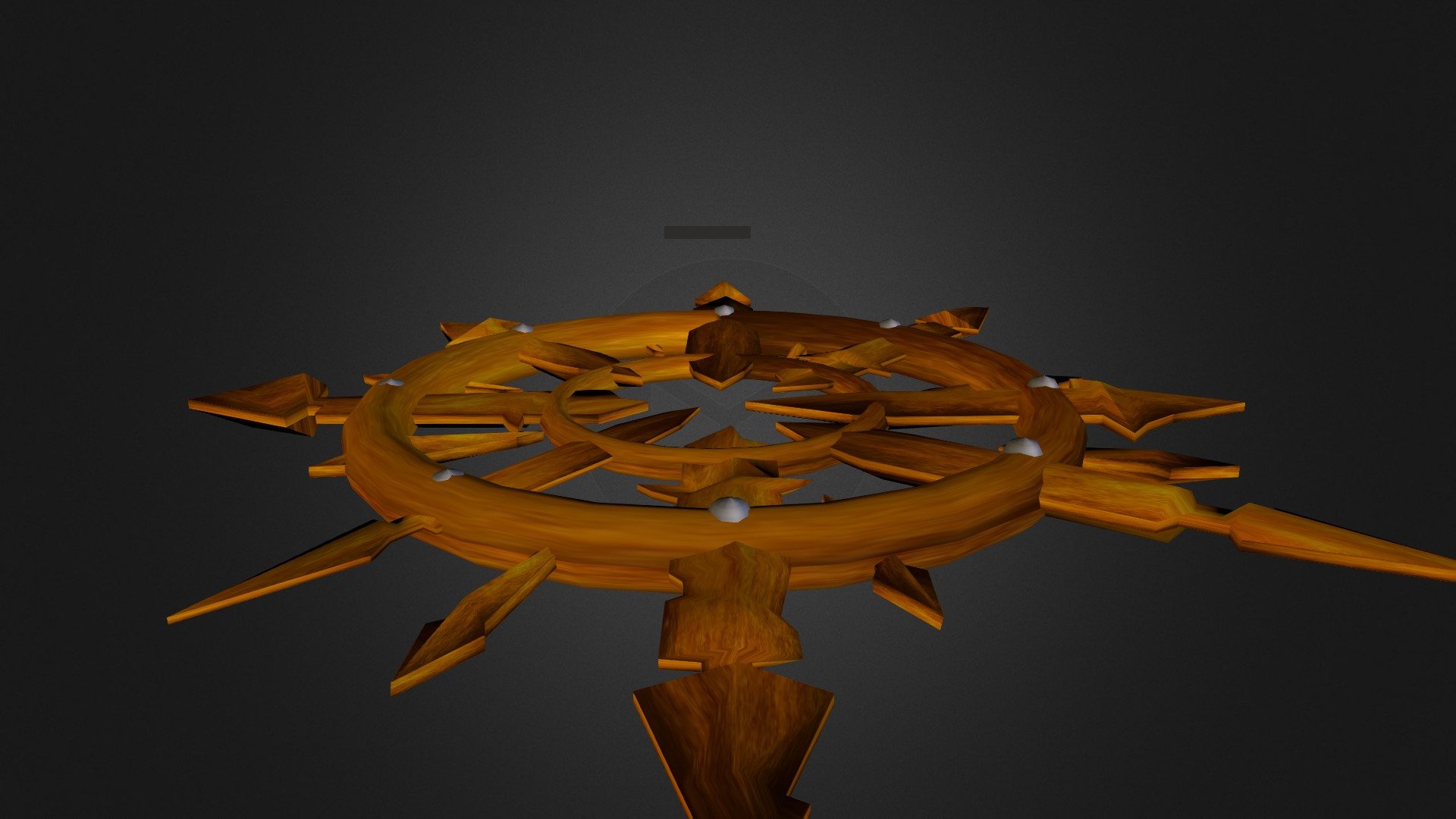 A Chaos Star that was created for use within the Arcana Ritual Toolset. Based on the Warhamemr 40k Chaos Star 3d model