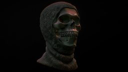 Skull(XYZIntroZbrush) skull-3d, xyz-school, skull, zbrush