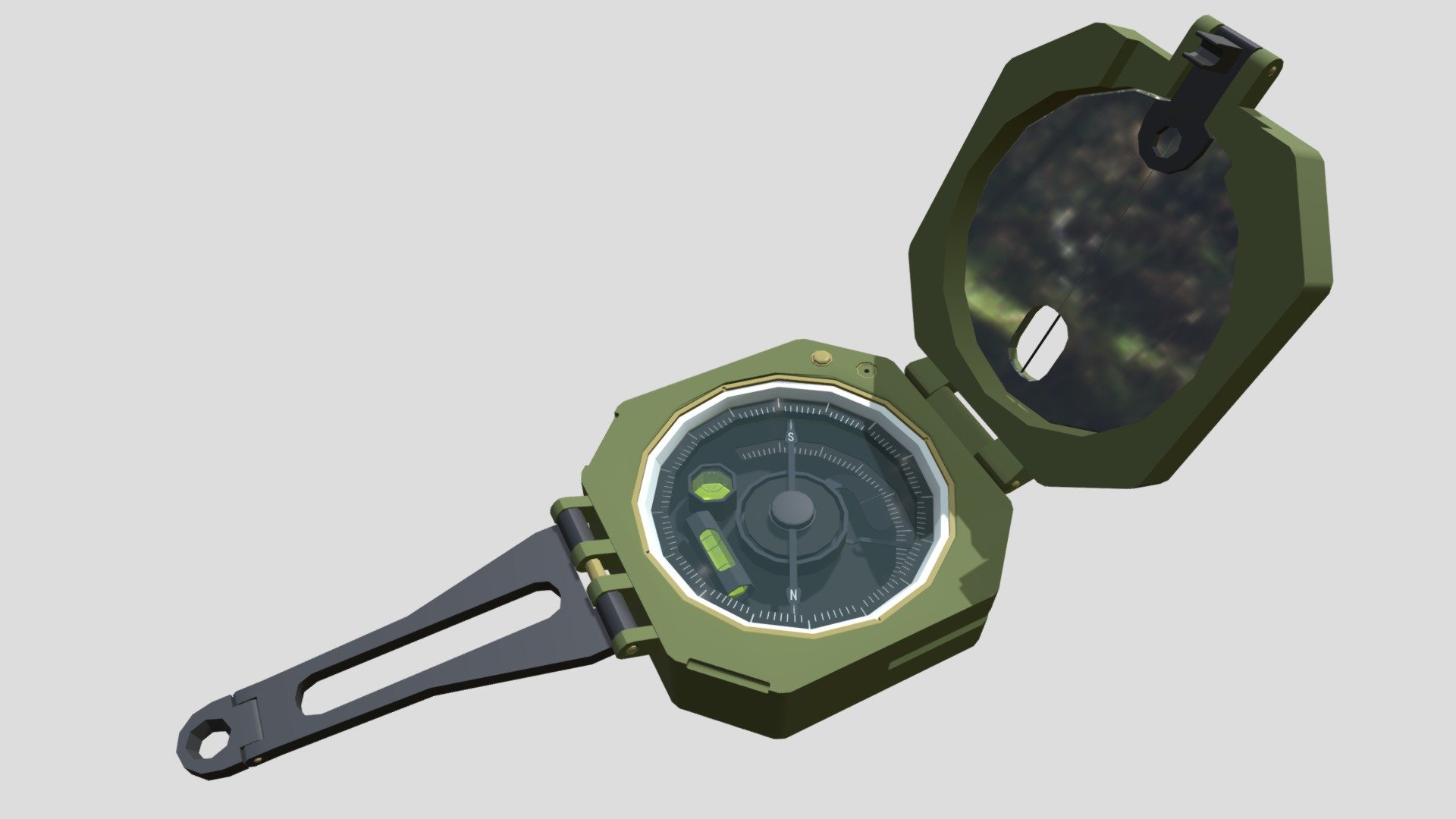Compass - 3D model by nebesnariba 3d model