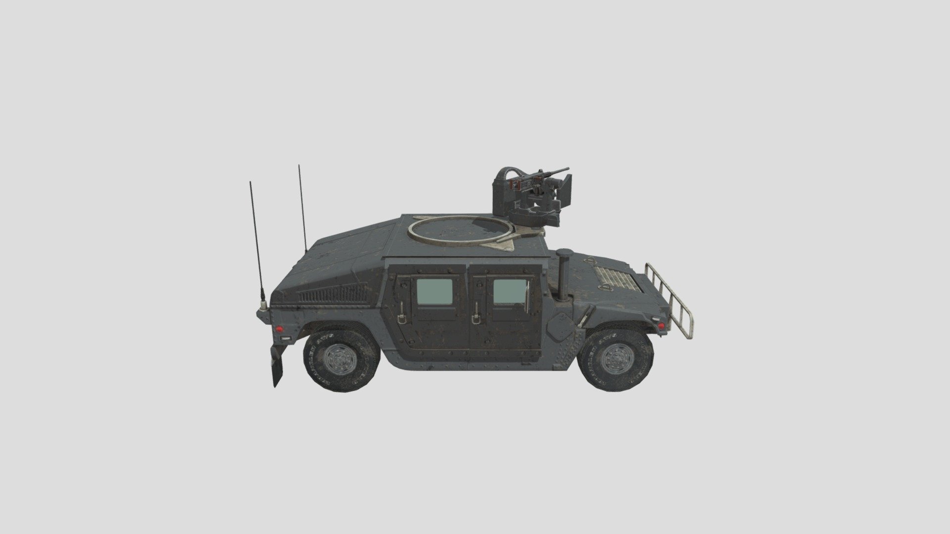 Armored Vehicle-Test - Download Free 3D model by Kapi777 3d model