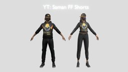 Track Suit Duo 3d Model Free Download
