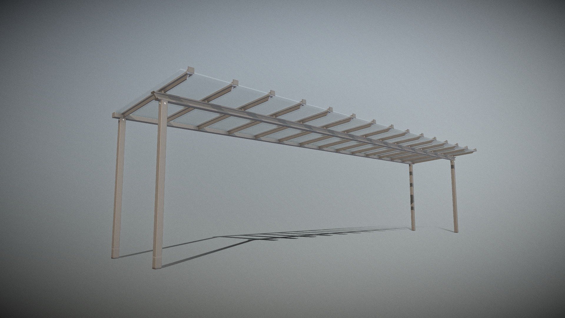 Glass roof shelter 3.




width 10800mm






created with the modulare bike stand construction kit



Modeled and textured by 3DHaupt in Blender-3D - Glass Roof Shelter [3] 10800mm - Buy Royalty Free 3D model by VIS-All-3D (@VIS-All) 3d model