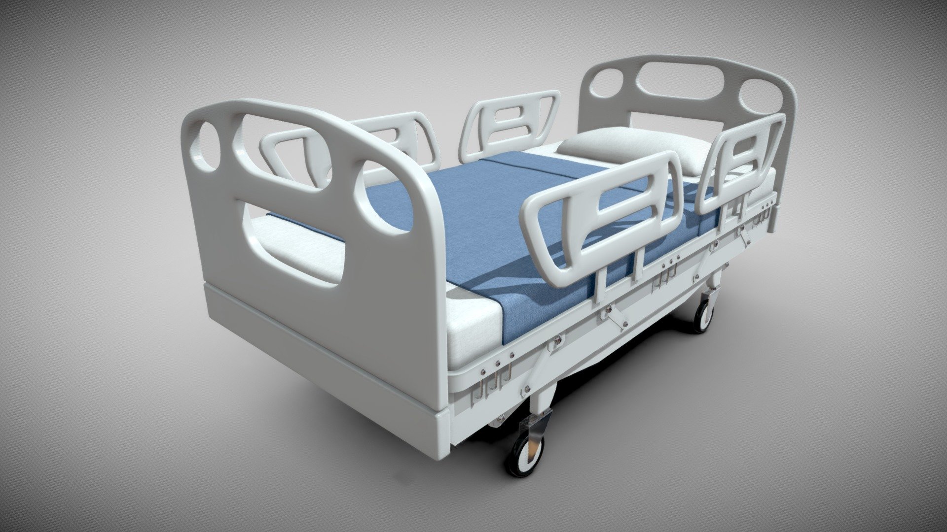 hospital bed 3D Model 2 can be an impressive element for your projects.
low polygon, realistic image, realistic overlays, fast rendering, contains a wide variety of materials 3d model
