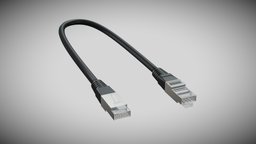 Ethernet Cable Connector (RJ45) router, connector, ethernet, modem, lan, internet, cable, connect, connectors, rj45, cat6, cat7