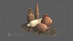 Pack de ánforas (III) / Roman amphorae (III) roman, anphora, ceramic-archeology, asset, archaeology, ceramic-production, herritage