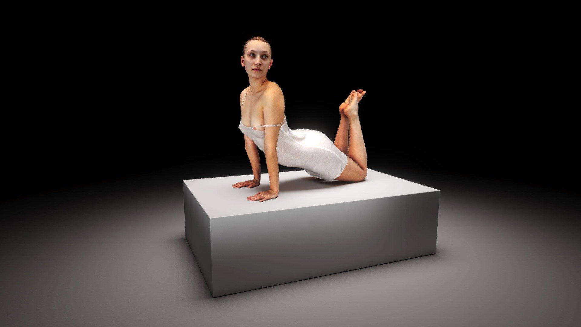 Becky
Sensitive life-model

Find  NUDE version on Patreon

Best viewed in VR !

More poses and 3D print at another-gallery

This model has been scanned by  another-me.fr - Becky - Little Mermaid - 3D model by Another-me (@fredlucazeau) 3d model