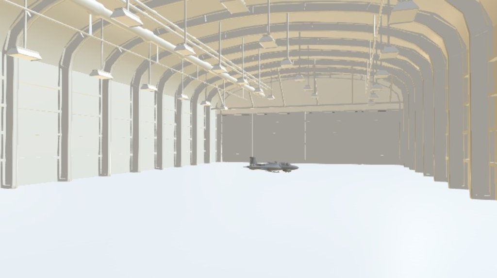 Sci Fi Hangar WIP 1 - 3D model by kevinroberts.wolfe 3d model