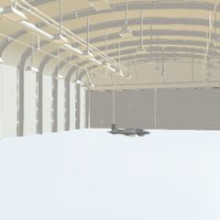 Sci Fi Hangar WIP 1 