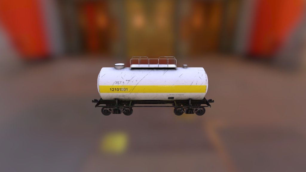 SM Rail Fuel Tank - 3D model by Axyos Games (@andrewford) 3d model