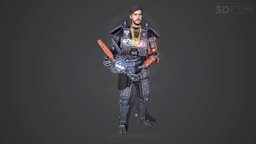 Chappie by Steve Pearson (3D Scan costume, cosplay, 3dscan-photogrammetry, chappie