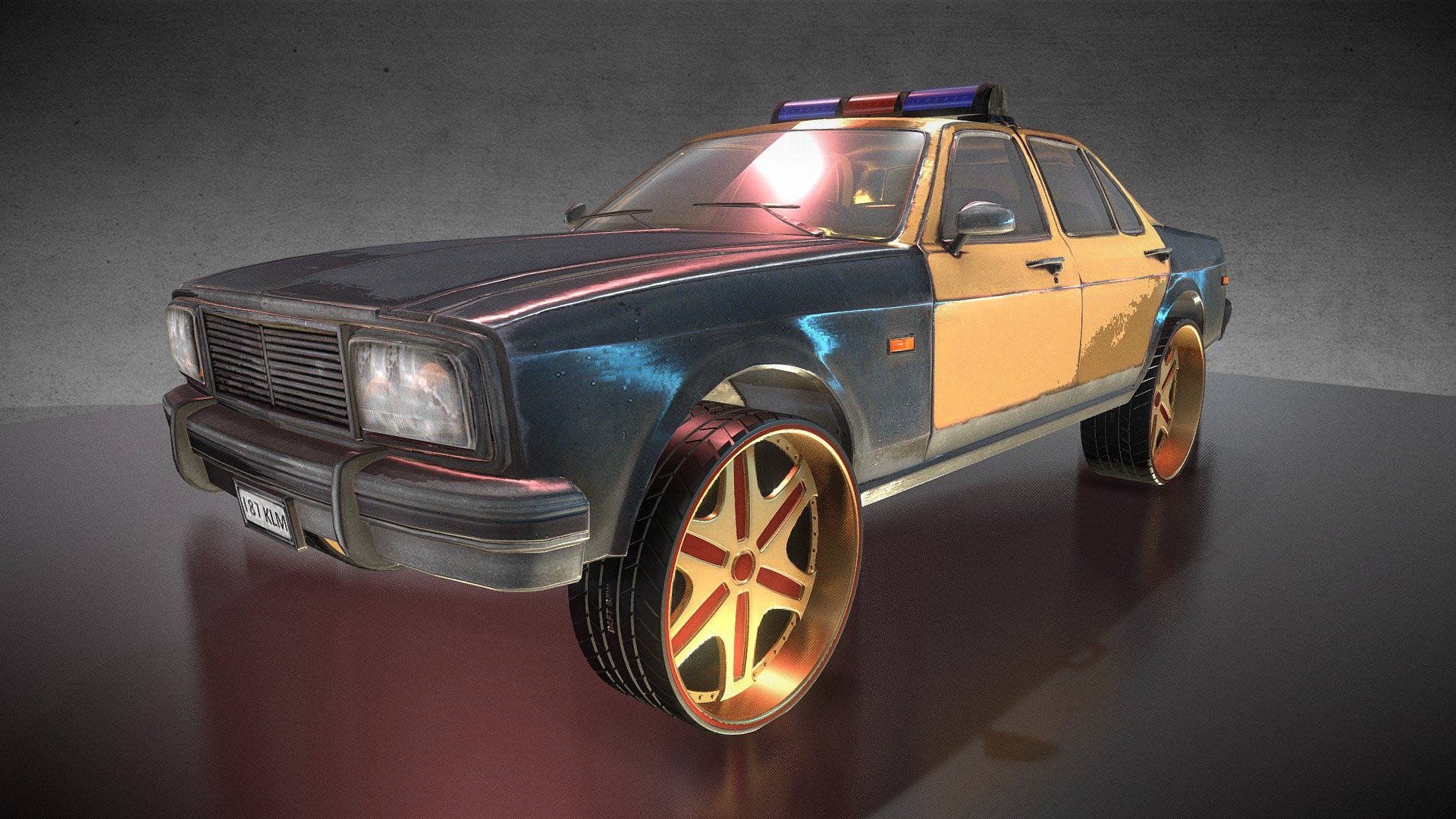 A police Donk.. because reasons.

Hello again my Sketchfams.. I been busy with DIY projects recently but I'll always come back.

Sketchfab is almost home. Easily the best platform for creators to exchange their works..

It's an 82 Malibu for anyone who wants to know 3d model