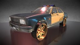 The Police Donk police, cars, lowres, chevy, lowrider, malibu, donk, cool, car