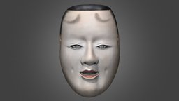 能面（Noh mask) mask, noh, japanese-culture, japanese-heritages, noh-mask