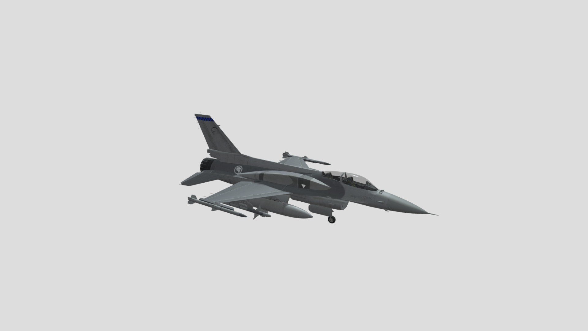 F-16D+_FINAL2 - 3D model by RSAF Open House 2021 (@affertog) 3d model