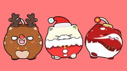SSRBs_Christmas Special Customes christmas, 2021, cartoon, anime, hololive, ssrbs