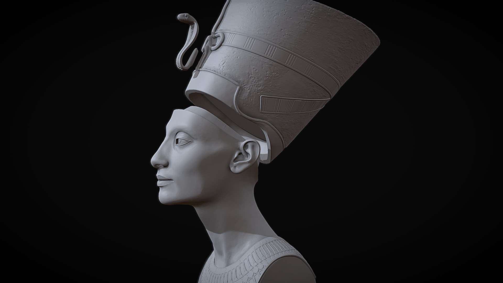 Neferneferuaten was a queen of the 18th Dynasty of Ancient Egypt, the great royal wife of Pharaoh Akhenaten Highpoly FBX.

https://youtube.com/shorts/pzSwf-95AQY?feature=share

Let me know if you have any requests.

Enjoy!

PS: Model used as base “Nefertiti’s bust (like in the museum)” (https://skfb.ly/Mn7L) by C. Yamahata is licensed under Creative Commons Attribution (http://creativecommons.org/licenses/by/4.0/) 3d model