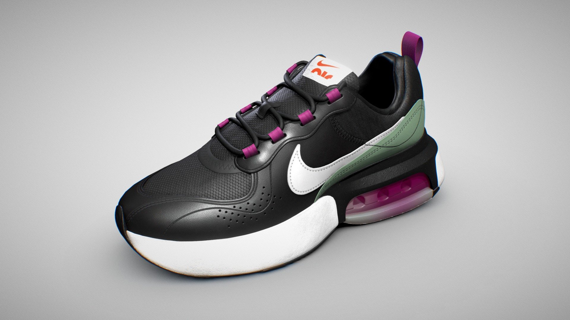 Nike AIR MAX VERONA NERO includes 4k textures, FBX and OBJ formats 3d model