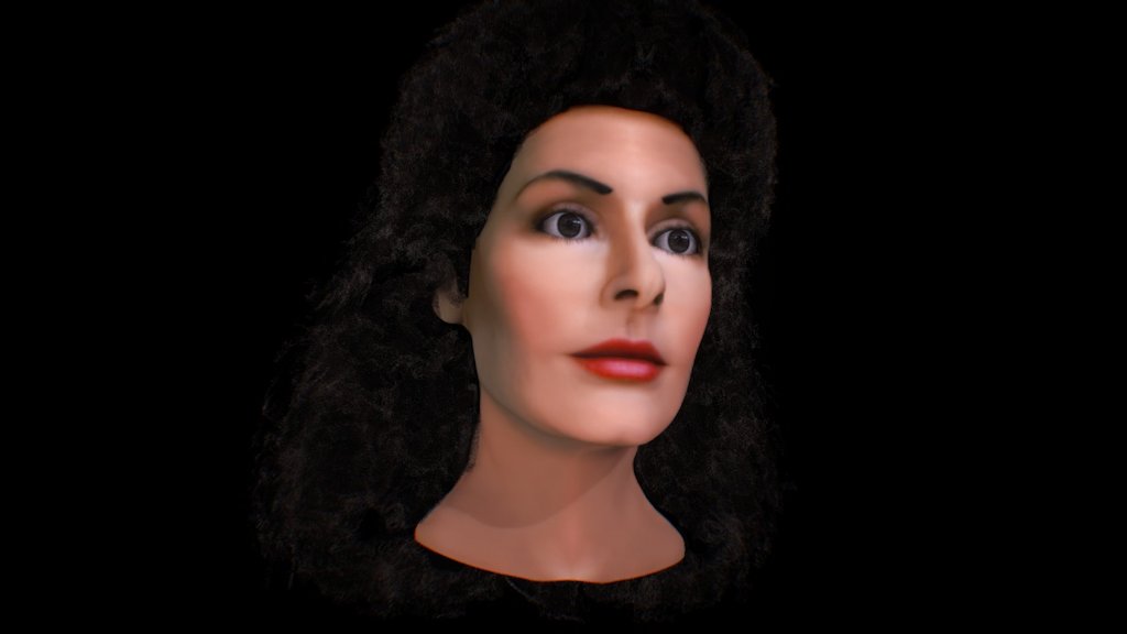 Deanna Troi is a character in the fictional Star Trek franchise. She appears in the television series Star Trek: The Next Generation (TNG) and the feature films Star Trek Generations (1994), Star Trek: First Contact (1996), Star Trek: Insurrection (1998), and Star Trek: Nemesis (2002). Deanna Troi is portrayed by Marina Sirtis.
Star Trek and all related marks, logos and characters are solely owned by CBS Studios Inc. This fan production is not endorsed by, sponsored by, nor affiliated with CBS, Paramount Pictures, or any other Star Trek franchise, and is a non-commercial fan-made 3D model intended for recreational use. No commercial exhibition or distribution is permitted. No alleged independent rights will be asserted against CBS or Paramount Pictures 3d model
