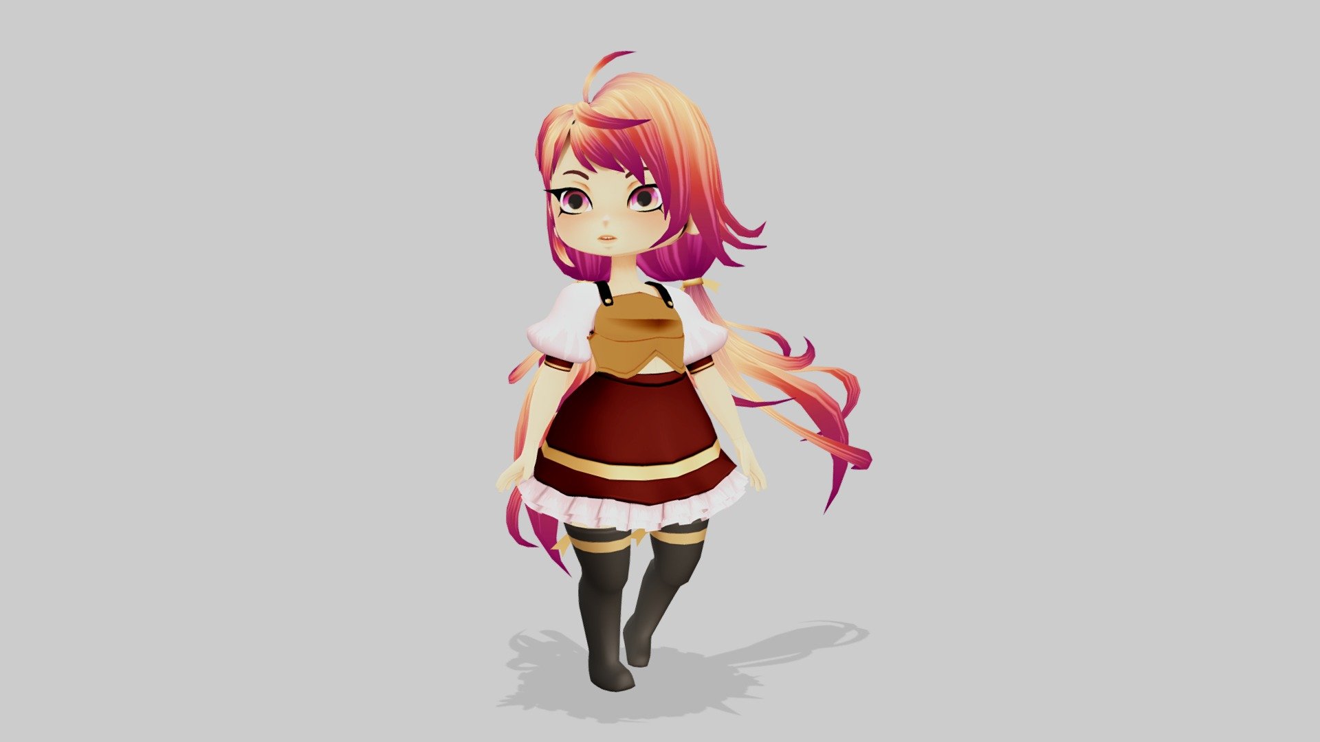 Chibi Anime Style - 3D model by gio_so (@gioso) 3d model