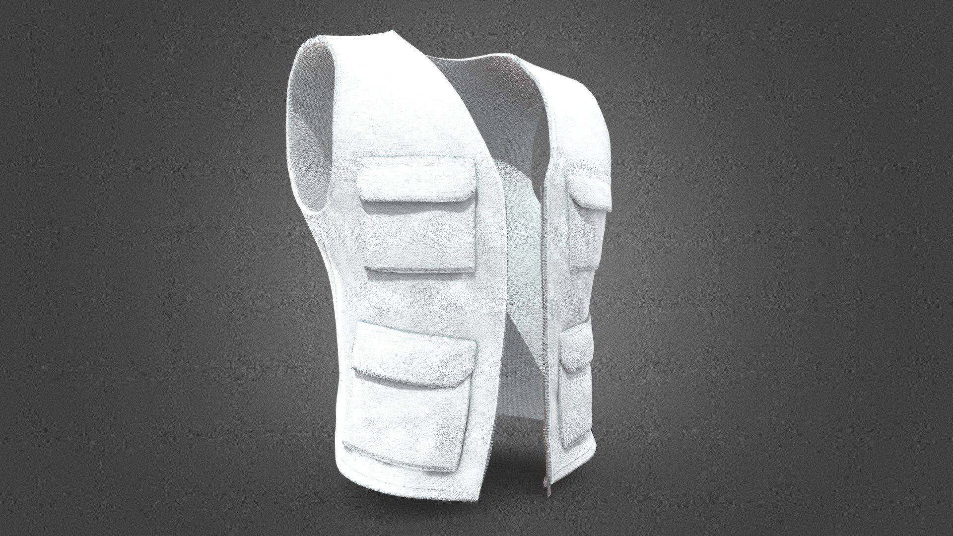 CG StudioX Present :
White Vest lowpoly/PBR


This is White Vest Comes with Specular and Metalness PBR.
The photo been rendered using Marmoset Toolbag 4 (real time game engine )

Features :

Comes with Specular and Metalness PBR 4K texture .
Good topology.
Low polygon geometry.
The Model is prefect for game for both Specular workflow as in Unity and Metalness as in Unreal engine .
The model also rendered using Marmoset Toolbag 4 with both Specular and Metalness PBR and also included in the product with the full texture.
The texture can be easily adjustable .

Texture :

One set of UV [Albedo -Normal-Metalness -Roughness-Gloss-Specular-Ao] (4096*4096)

Files :
Marmoset Toolbag 4 ,Maya,,FBX,OBj with all the textures.


Contact me for if you have any questions.
 - White Vest - Buy Royalty Free 3D model by CG StudioX (@CG_StudioX) 3d model