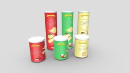 Potato Chips Tube Pack cinema, food, chips, potato, trash, bag, party, garbage, mexican, beverage, snack, chip, onion, cheese, corn, tableware, paprika, taco, tortilla, leftover, appetizer, fingerfood, nachos, container, partyfood, chipsbag, noai, sourcream