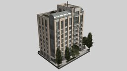 Lily Park tower, residential, citiesskylines, architecture, gameasset, building, jp-regularcollection, jorgepuerta, noai