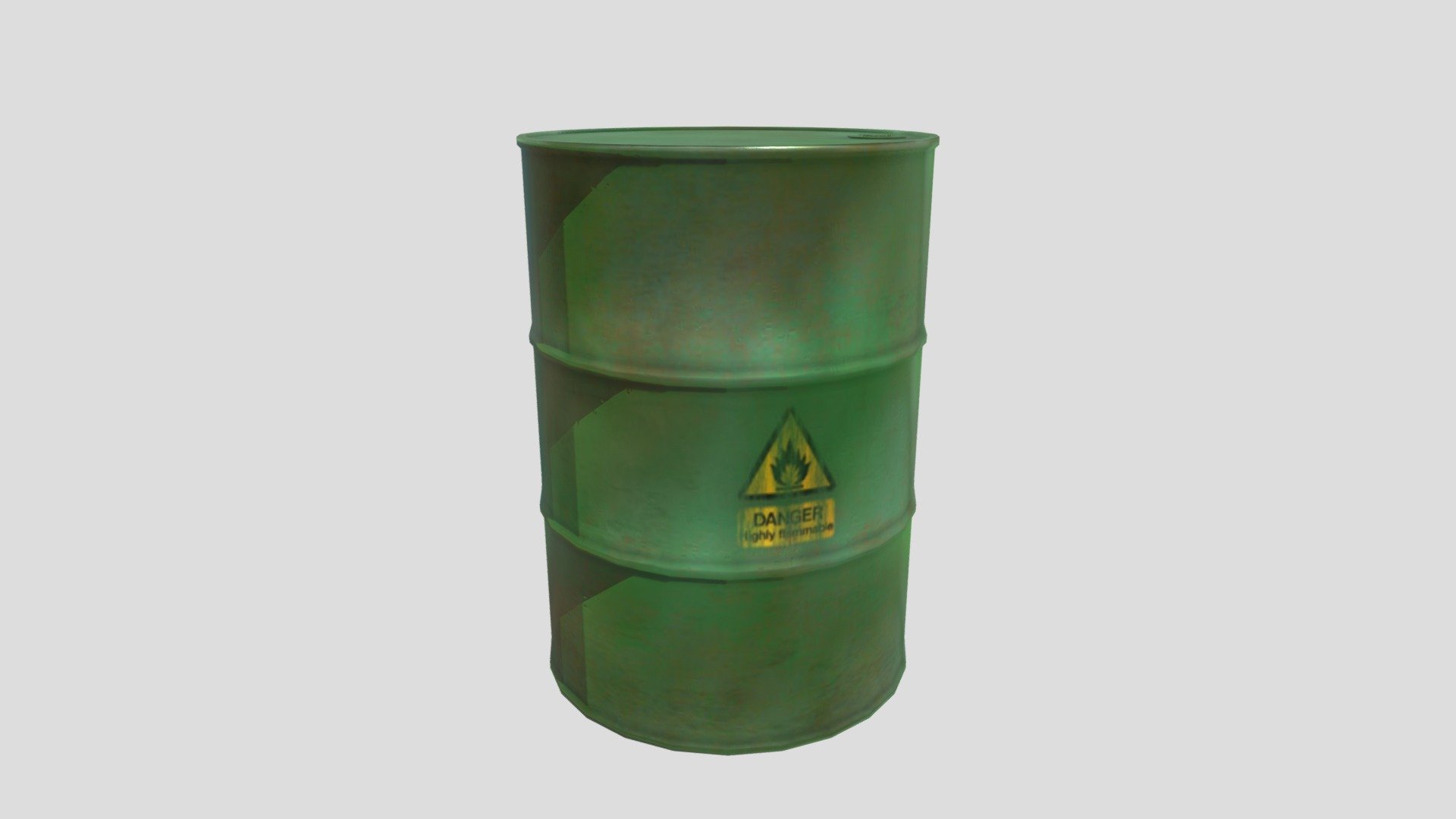 Oil_Barrel

Objects: 1
Verts  : 496
Edges  : 1036
Faces  : 542
Tris   : 988

Polygon Mesh : tris &amp; quads , subdivison ready
Texture      : 1K (4x diffuse maps{blue,green,red,grey},metallic,roughness,normal)
Source File  : Blender 3.1.2
Render       : Cycles - Oil Barrel - 3D model by EveryThing-Store 3d model
