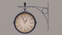 Station clock time, gaming, clock, hd, prop, gameprop, new, realistic, movie, clockwork, trainstation, realism, photorealism, game-prop, timezone, game-asset, clocks, movieprop, station-clock, asset, game, gameasset, decoration, video, wall, 2022, 3dee, movie-prop, movieasset, movie-asset, hanging-clock, hanging_clock, video-asset