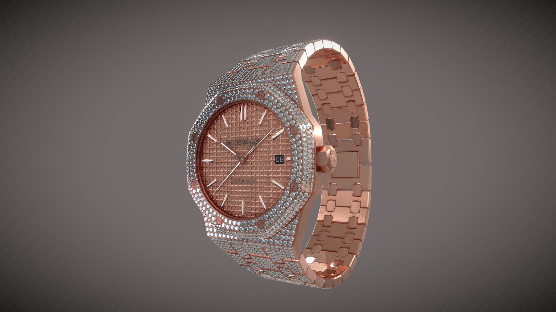 JW Watch - 3D model by AndyBegg 3d model