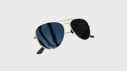 Sunglasses aviator aviator, sunglasses, protection, sun, eyewear, substancepainter, substance, light