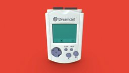 Dreamcast VMU Highly optimized videogame, sega, vr, dreamcast, video-games, optimized, vrchat, vmu, mozilla-hubs, low-poly, lowpoly, metaquest, metaquest2