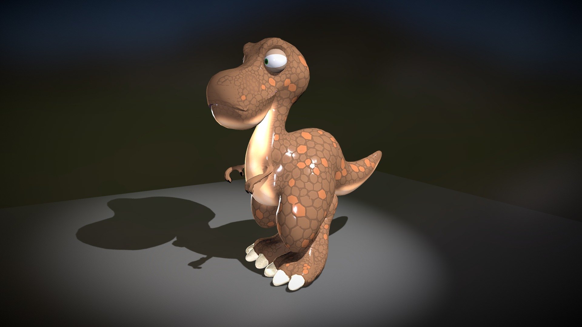 Larry (Rigged)

Meet Larrrrrry! A fully rigged cartoon dinosaur ready for animation. Please note that rig control curves do not render. Character is 3 feet tall but can be scaled to any size. When scaled the displacement map and the rig automatically update so you can focus on animation!  

This file contains a Maya 2018 file (rigged version) and this animation 3d model