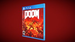 DOOM (2016) PS4 games, videogame, ps, playstation, ps4, doom, doomguy, ps4-game, gamemodel, doomgame, ps4game