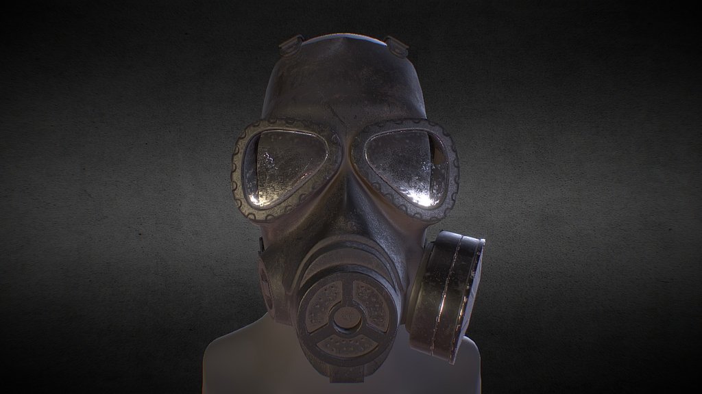 Gas masks. Fast game art - Gas mask - 3D model by Vulture (@cent) 3d model