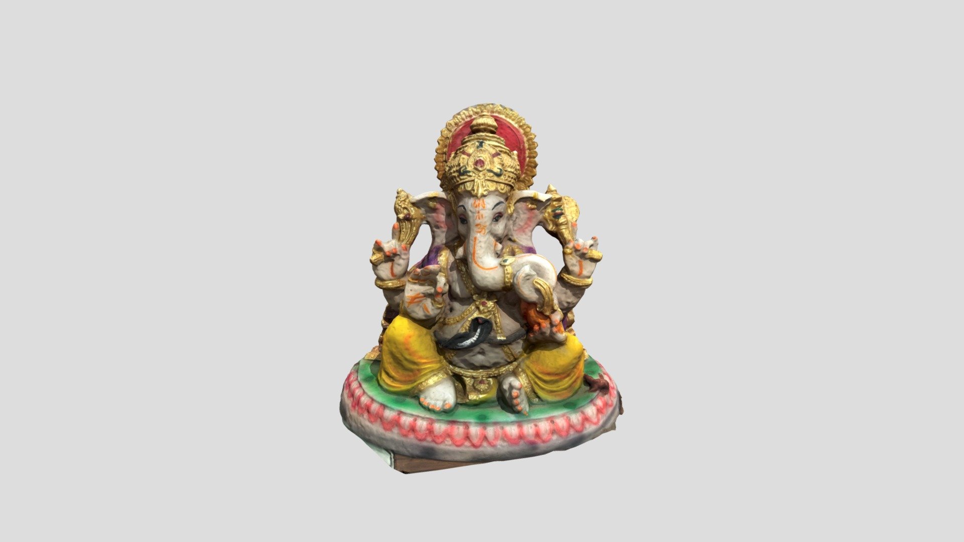 !New on the Scanamaze!

Devotional @Ganapati #3D model!

Create captures from your #phones, #camera, #drones

Use your own images from #drones, #dslr, and #android #iOS #iPhone

3D, #god, #india, #ganesha, #religion, #deva, #photoscan #photorealistic, #photogrammetry, #3dscan, #decoration - Devotional Ganapati 3D model - 3D model by scanamaze 3d model