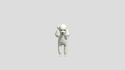 Dog Poodle dog, realistic, poodle, animal, animated, rigged