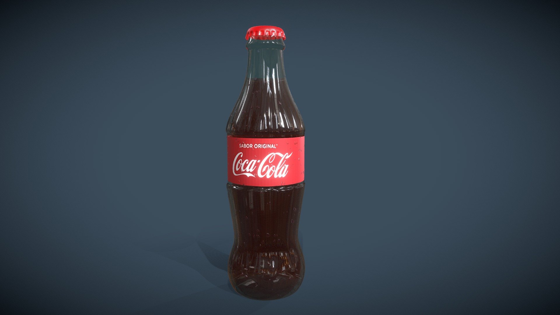 Coca Cola Bottle - Coca Cola Bottle - Download Free 3D model by MemoRorschach 3d model