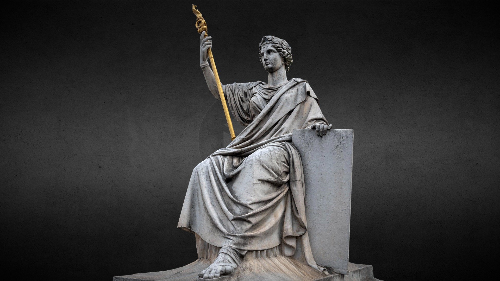 Sculpture by Jean Jacques Feuchère (1807-1852), french sculptor. 